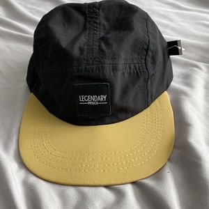 Black and Khaki hat from Legendary Mfg. Co.